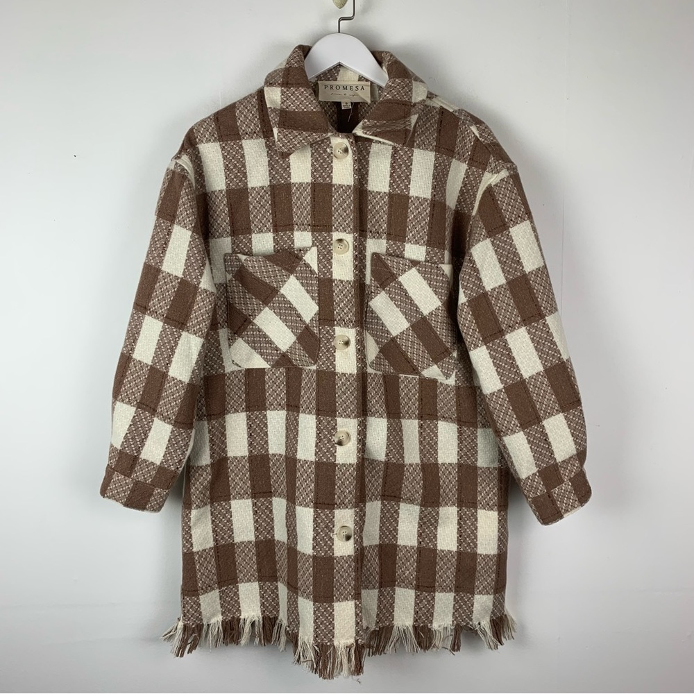 Promesa Oversized Shacket Jacket Small